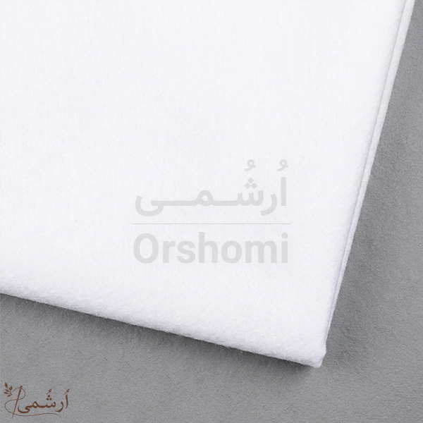  نمد سفید سایز 50 در 75 